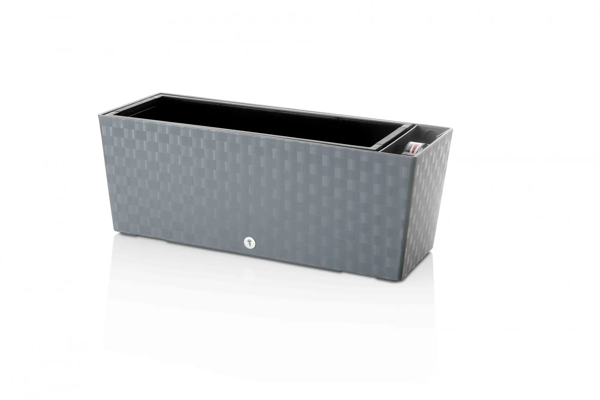 Selbstbewässernder Blumentopf Supreme, Länge 50cm Steingrau PLASTKON