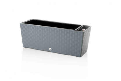 Selbstbewässernder Blumentopf Supreme, Länge 50cm Steingrau PLASTKON