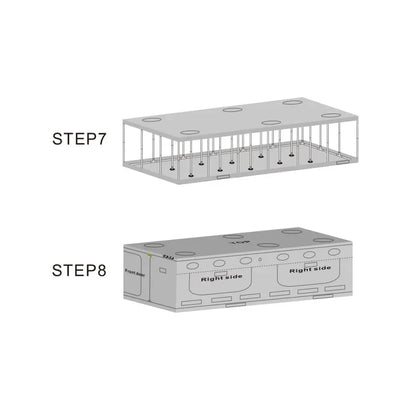 BudBox White PRO Titan IX 900x450x240 cm BudBox
