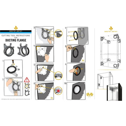 Secret Jardin Ducting Flange DF16 Secret Jardin