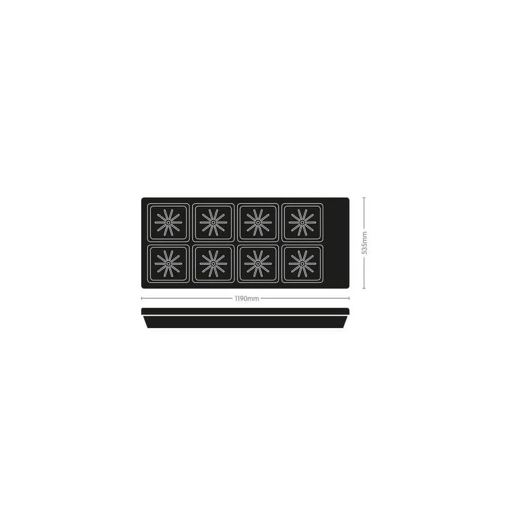 AutoPot Auto8 System mit 15l Töpfen, ohne Tank Autopot