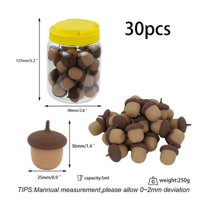 Bongthai Silikon Rosin Eichel 5 ml, Silikonhülle BOX 30 Stk. Bongthai