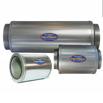 Can Silencer 45 cm / Durchmesser 30 cm / Flansch 200 mm Can Filters