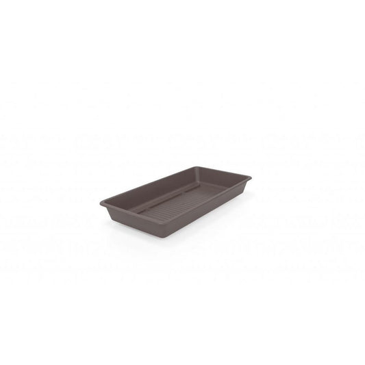 Plastkon Untersetzer Extra Flor Braun, 40x20x5,5 cm