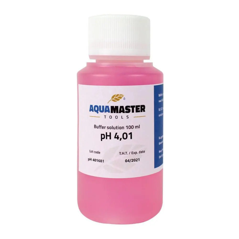 Aqua Master Tools pH 4.01 buffer 100 ml, BOX 18 Stk. Aqua Master Tools