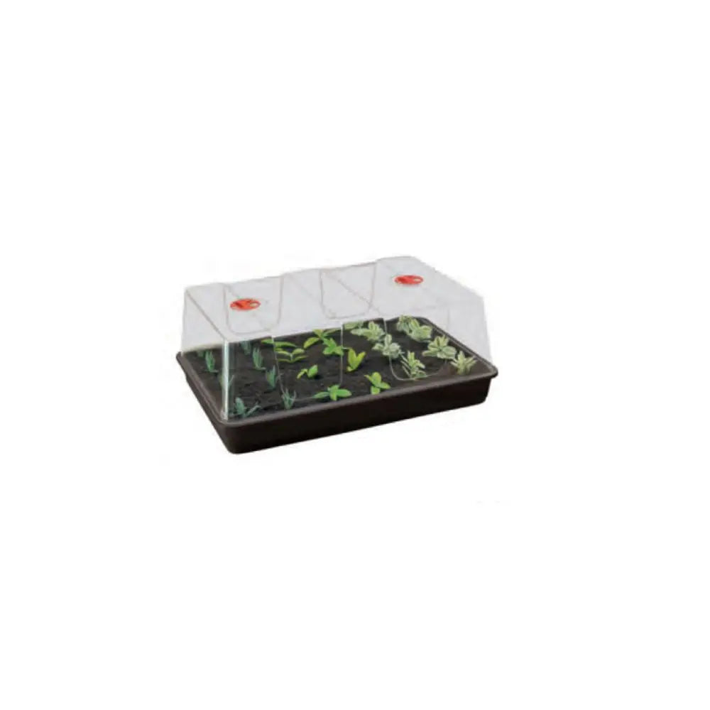 Garland Gewächshaus XL High Dome Propagator Black, Hartplastik, unbeheizt, 58x40x22,5 cm Garland