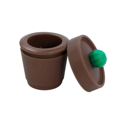 Bongthai Silikon Rosin Kaktus 5 ml, Silikonhülle BOX 30 Stk. Bongthai