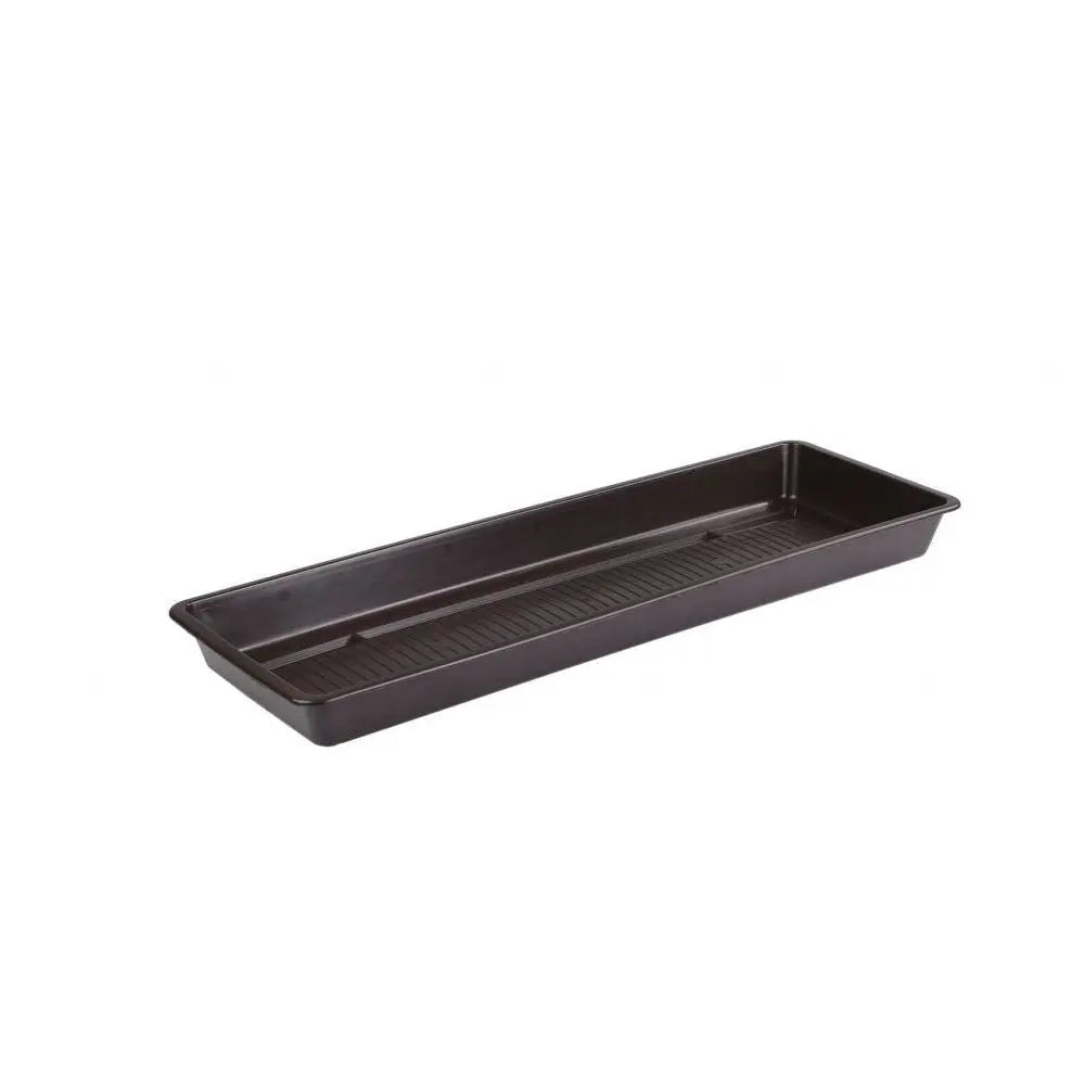 Plastkon Extra Flor Brown tray, 58.3x16.5x4 cm PLASTKON