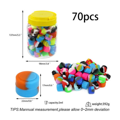Bongthai Silikon Rosin 2 ml, Silikonhülle BOX 70 Stk. Bongthai