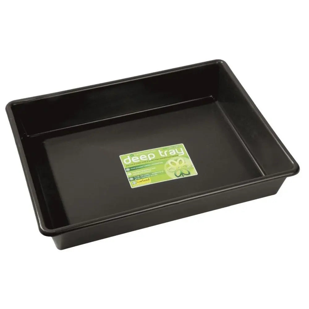 Garland Plastikschale Deep Tray Black 53x40x9.5 cm Garland
