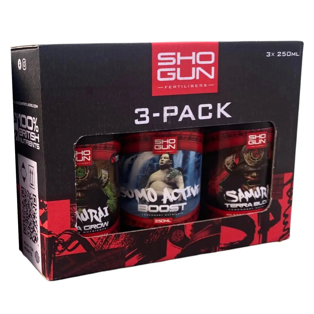 Shogun Terra Starter 3-Pack 750 ml, Dünger Set Shogun