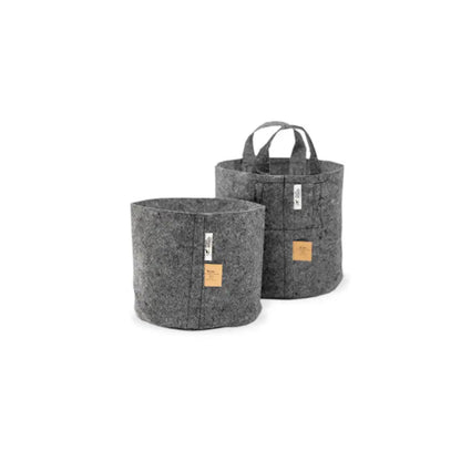 Root Pouch Grey Textil Blumentopf 35x30 cm - 30 l Root pouch