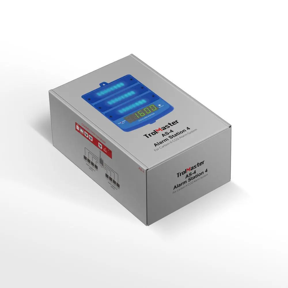 Trolmaster CO2 Alarm Station, blaues Licht (AS-4) Trolmaster