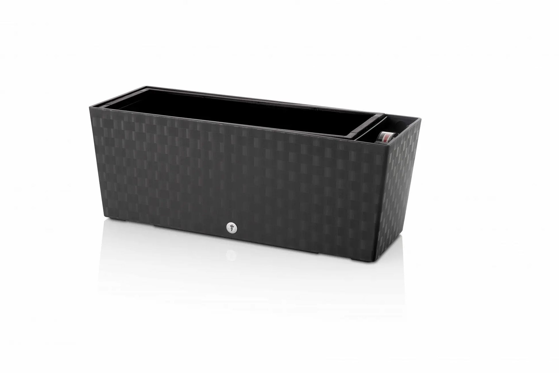 Selbstbewässernder Blumentopf Supreme, Länge 50cm Anthrazit PLASTKON